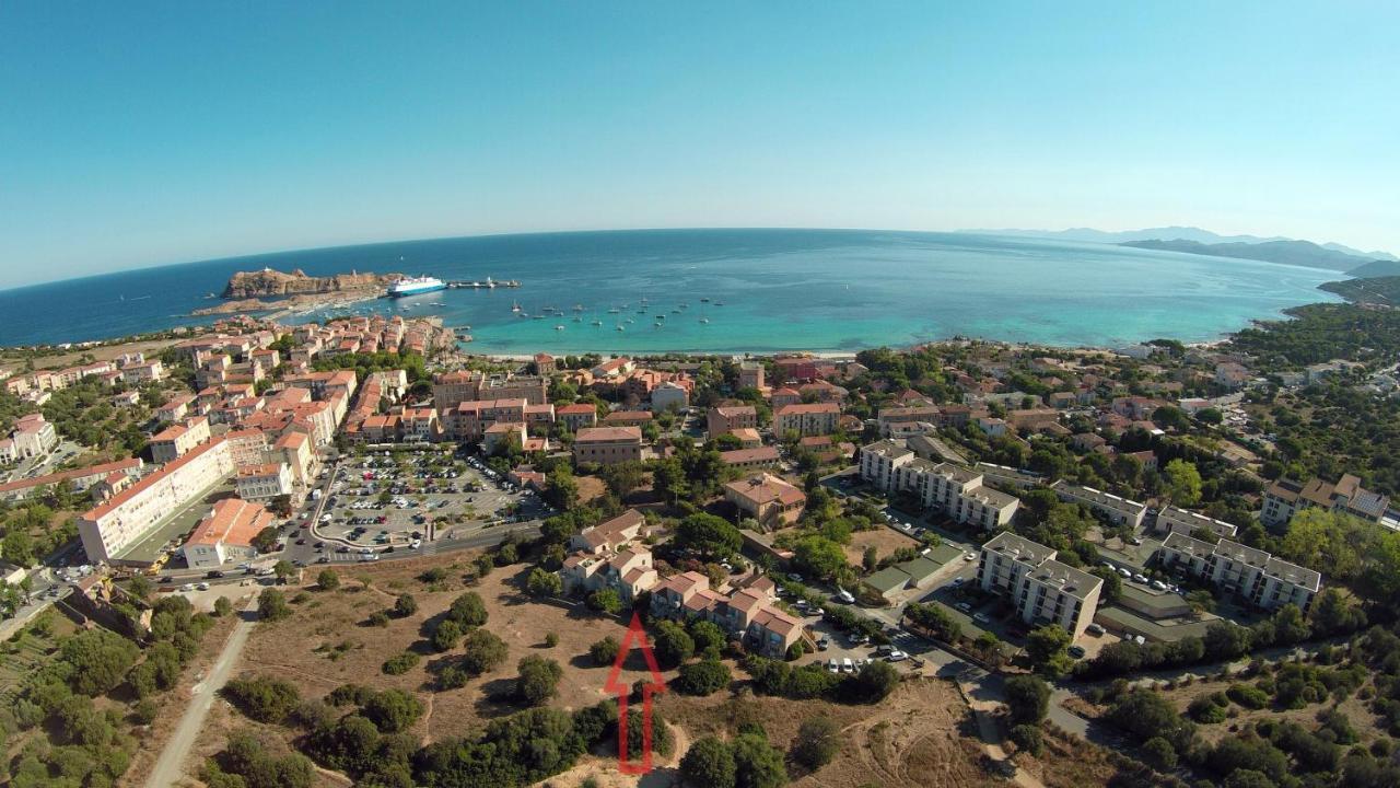 Motel Le Vieux Moulin LʼÎle-Rousse Exteriér fotografie